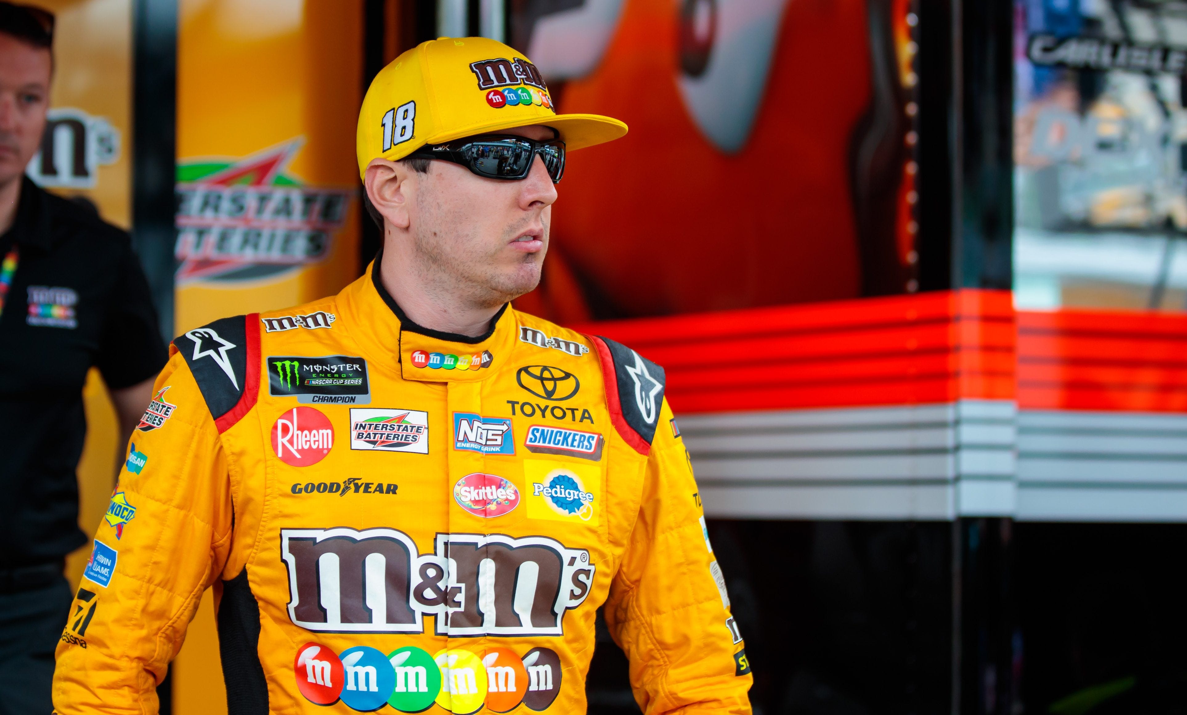 kyle busch skittles hat